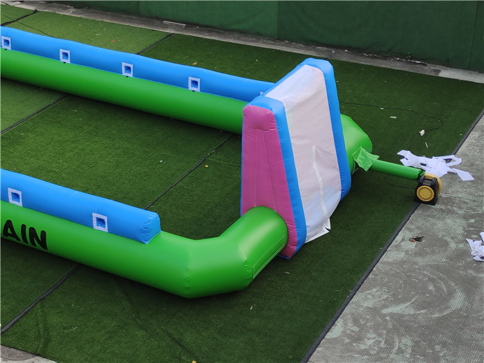 inflatable baby foot humain football field